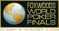 Foxwoods World Poker Finals logo