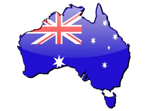Kaart van Australie
